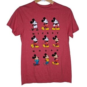 Disney's Mickey Mouse short sleeve Evolution Graphic T-Shirt